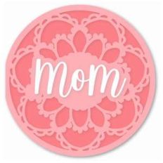 mom flower card