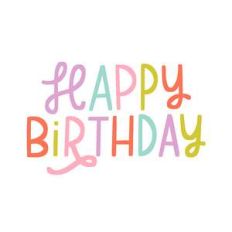 happy birthday