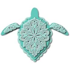 layered turtle mandala
