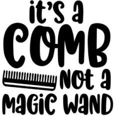 it's a comb not a magic wand