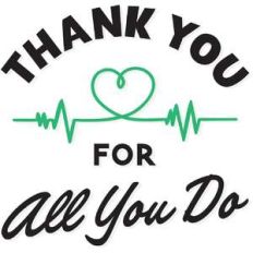 thank you for all you do