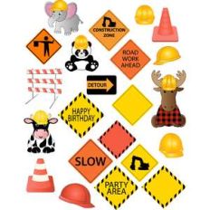 construction planner stickers