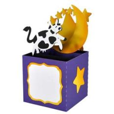the cow jumped over the moon card in a box