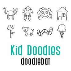 kid doodles doodlebat