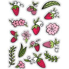 ml strawberry season stickers