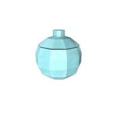 lowpoly sphere jewel box