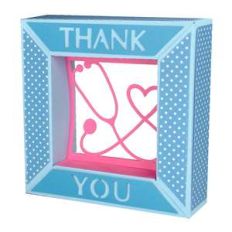 thank you stethoscope framed