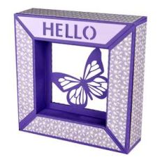 hello butterfly framed