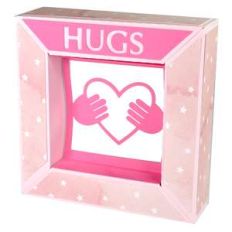 hugs heart framed