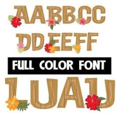 luau color font