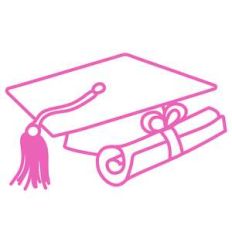 graduation cap and diploma