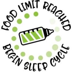 food limit reached - begin sleep cycle