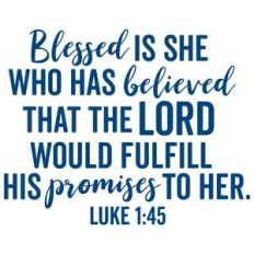 she is blessed