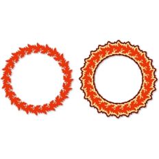 maple leaf frame