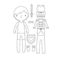 prince coloring stickers