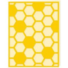 beehive hexagon card