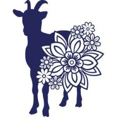 floral goat