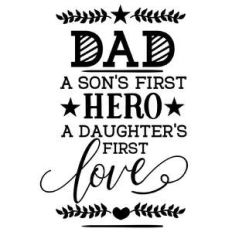 dad a son’s first hero