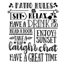 patio rules