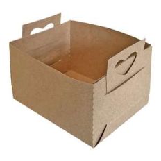 rectangle slat box with heart handles