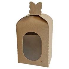 tall fold over box with window and butterfly top