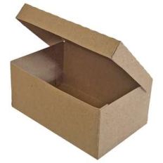 shoe box with attached lid