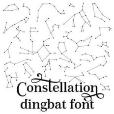 constellation dingbat font