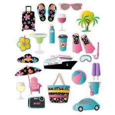 travel planner stickers