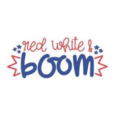 red white and boom