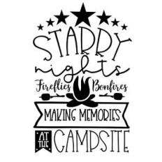 starry nights fireflies bonfires
