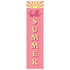 hello summer porch sign