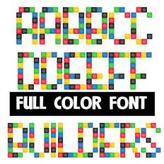 builders color font