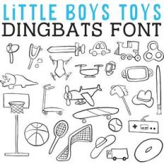 cg little boys toys dingbats