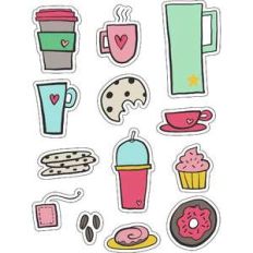 ml coffee drink stickers