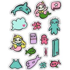 ml fishy fun stickers