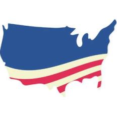 patriotic map