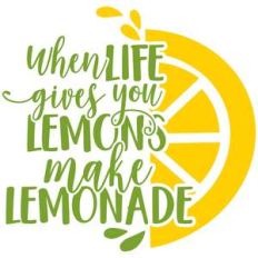 when life gives you lemons make lemonade