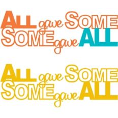 all gave some phrase