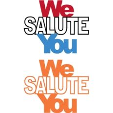 we salute you phrase
