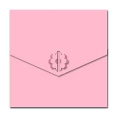 no glue flower flap envelope