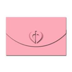 heart flap rectangle envelope