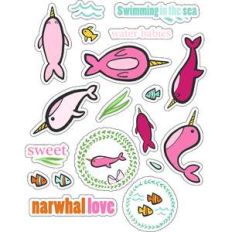 ml narwhals again stickers
