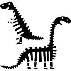 set dinosaur skeletons