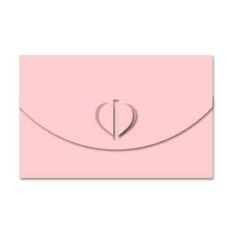 pop out heart flap rectangle envelope