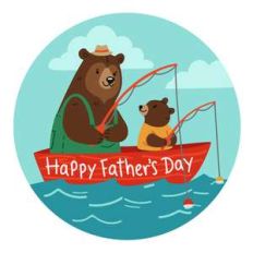 fathers day bears fishing