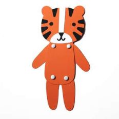 tiger jointed paper doll