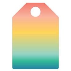 summer gradient tag