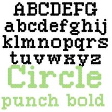 pn circle punch bold