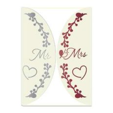 mr and mrs wedding invitation card
