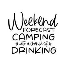 weekend forecast - camping